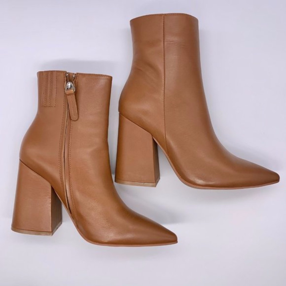 Alias Mae Ahara Bootie in Tan Burnished